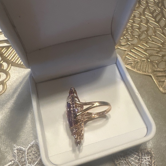 Le Vian Crazy Collection Multi-Stone ring in 14 k Strawberry Rose Gold - Picture 3 of 7